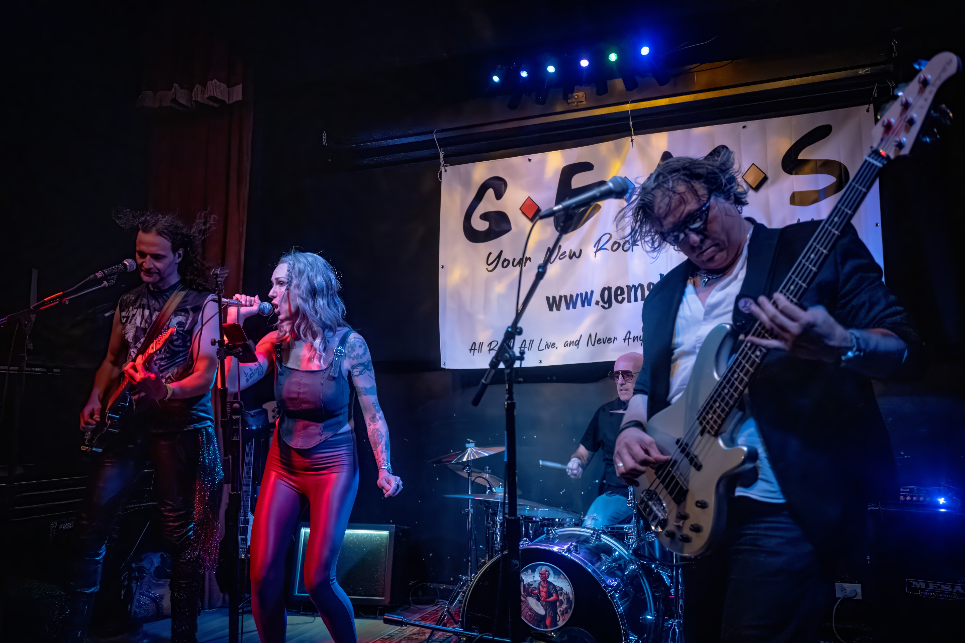 GEMS — San Francisco cover band performing live on stage